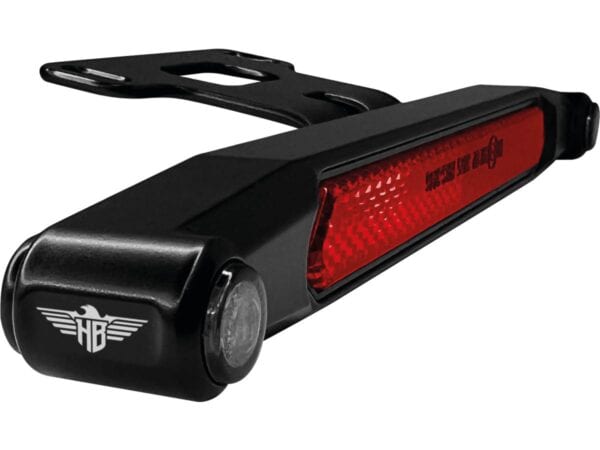 Brake- and Taillight for Sportster S Black Powder Coated Tinted LED