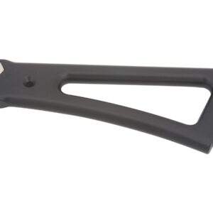 Axle Mount Side Mount License Plate Bracket For 1" Axles Black