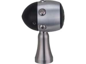 Retro LED Turn Signal/Taillight/Brake Light V2A Satin stem Aluminum Satin Black Smoke - Image 3