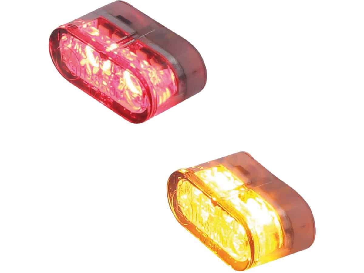 Little star-mx1 pro modul turn signal/taillight/brake light height(mm): 8,5 , width(mm): 20 , depth(mm): 10, approved for rear, vertical and horizontal installation tinted led 1 Highsider