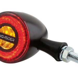 Rocket Bullet LED Turn Signal/Taillight/Brake Light Black Smoke LED