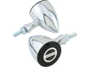 Rocket Bullet LED Turn Signal/Taillight/Brake Light Chrome Smoke LED