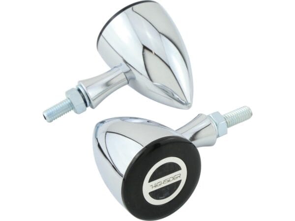 Rocket Bullet LED Turn Signal/Taillight/Brake Light Chrome Smoke LED