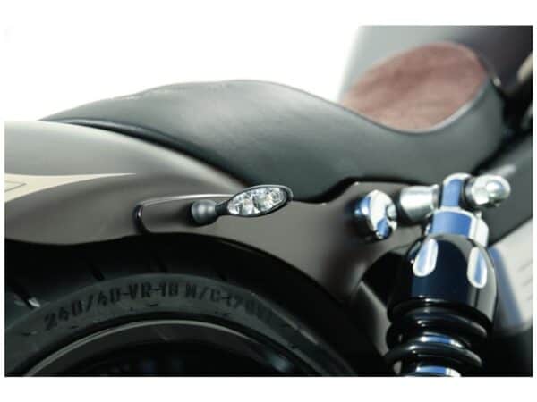 Micro 1000 DF Dark LED Turn Signal/Taillight/Brake Light Black Smoke LED