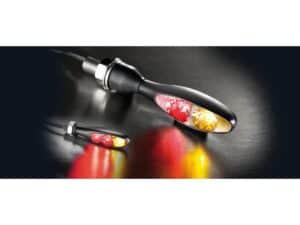 micro S DF Dark LED Turn Signal/Brake Light/Taillight Black Smoke LED - Image 3