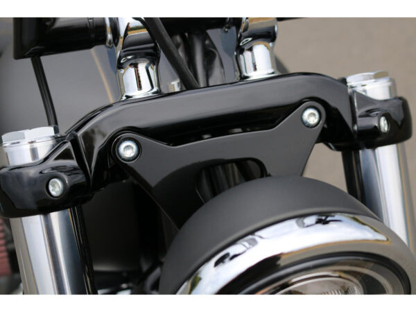 Bates Style Headlight Bracket for M-8 Breakout Black