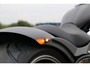 Bullet Smooth LED Turn Signal/Taillight/Brake Light Chrome Smoke LED - Image 3