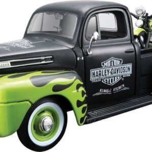 Model Ford 1948 F1 pickup and 1948 Panhead 1:24 Fits: > Universal