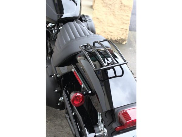 6" Solo Luggage Rack Black Satin