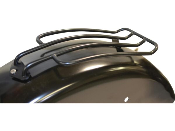 6" Solo Luggage Rack Black Satin