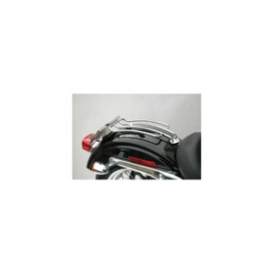 7" Solo Luggage Rack Black