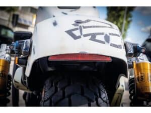 3 in 1 LED Turn Signal/Taillight/Brake Light for Nightster Black Clear LED - Image 3