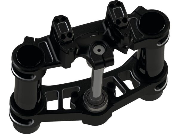 SP-S Triple Tree Kit For 1 1/8" handlebars Black Cut Anodized