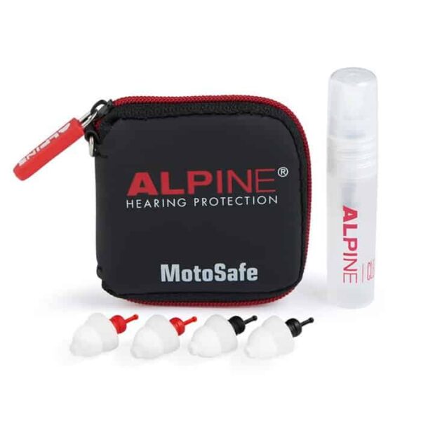 Alpine MotoSafe Pro Earplugs with mini grip