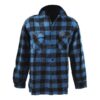 Checkered shirt black and blue 1