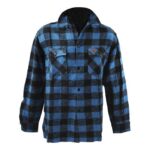 checkered shirt - black and blue - Image 2