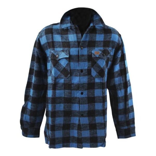 Checkered shirt - black and blue