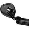 Mo. View cruise flip bar end mirror black