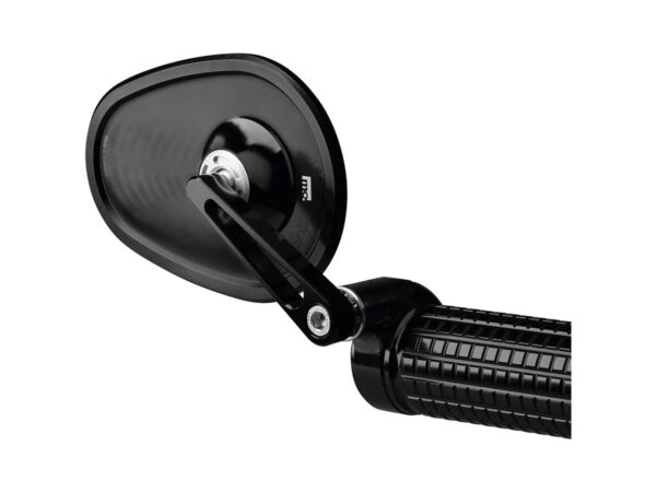 mo.view cruise flip Bar End Mirror Black