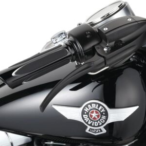 Deep Cut Comfort Grips Black 1" Throttle By Wire