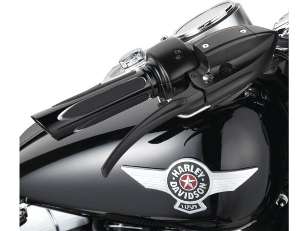 Deep Cut Comfort Grips Black 1" Throttle By Wire