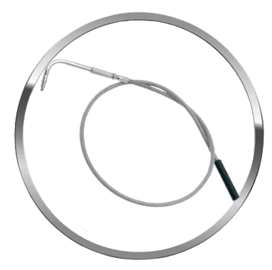 Armor Coated Idle Cable Clear Coated