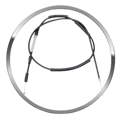 Black Vinyl Throttle Cable