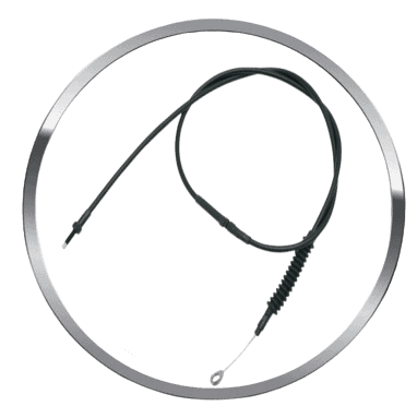 Blackout Longitudinally Wound Clutch Cable
