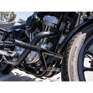 Brawler Front and Rear Crash Bar Kit Black Powder Coated