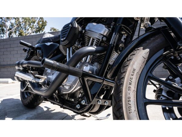 Brawler Front and Rear Crash Bar Kit Black Powder Coated