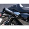 Burly brand brawler front and rear crash bar kit black powder coated 2 1