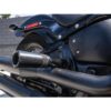 Burly brand brawler front and rear crash bar kit black powder coated 2