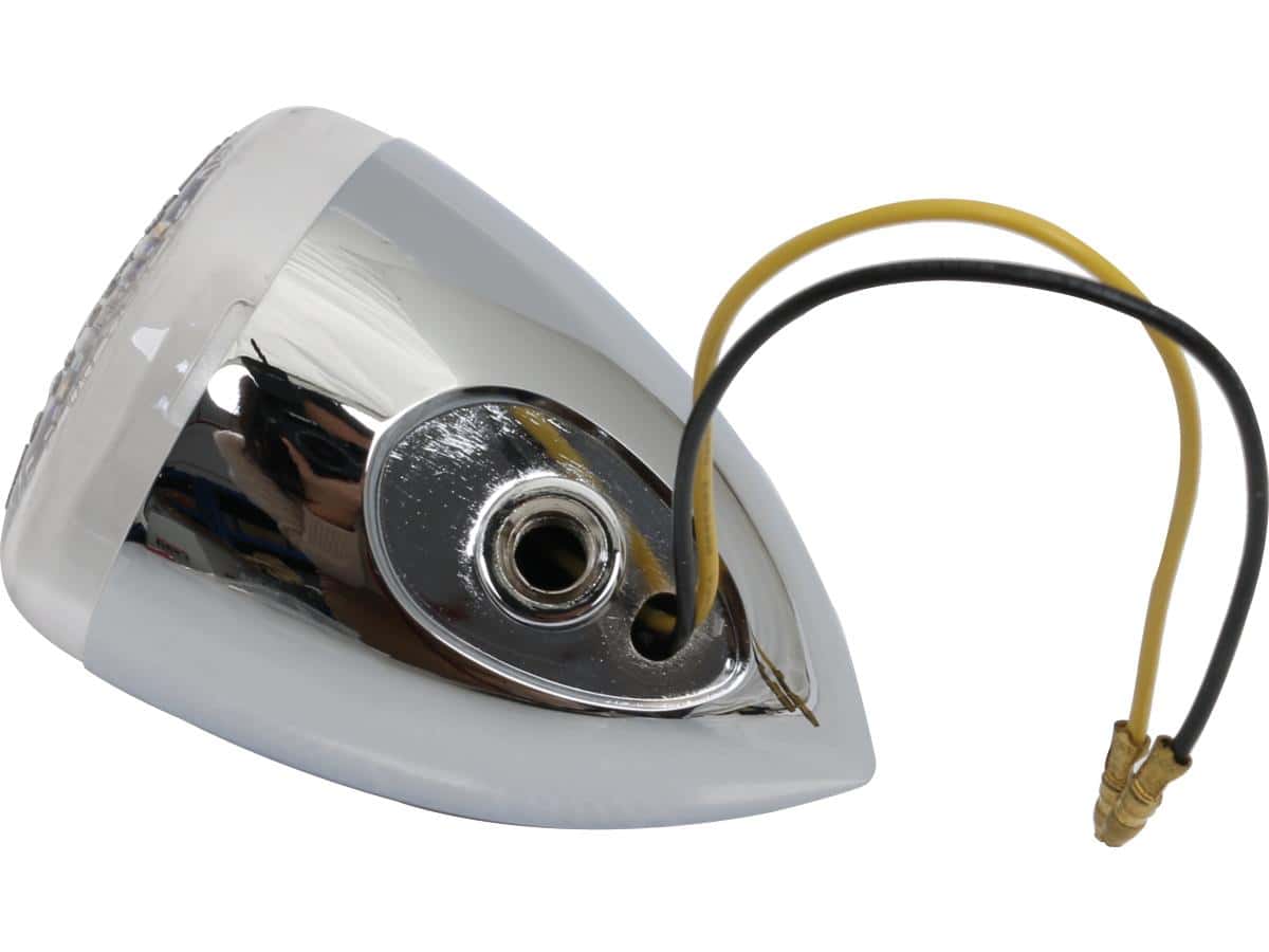 Bullet-style led turn signal inner tread 5/16 unf Bullet-style led turn signal inner tread 5/16 unf