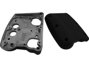 Sculpted Rocker Box Cover Black Powder Coated