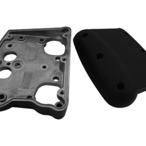 Sculpted Rocker Box Cover Black Powder Coated