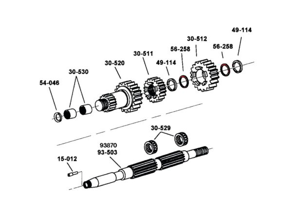 THRUST WASHER(5SPD.TRANS)