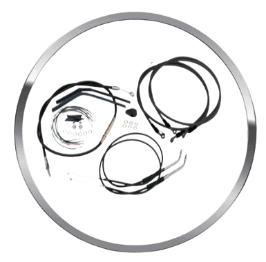 Cable Kit Black Vinyl Non-ABS Cruise Control
