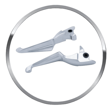Clutch or Brake levers chrome
