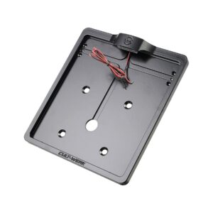 Mid-Mount License Plate Bracket and Base Plate Kit V1