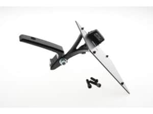 Sidemount License Plate Bracket Kit Austria 210 x 170 mm Black Powder Coated - Image 3