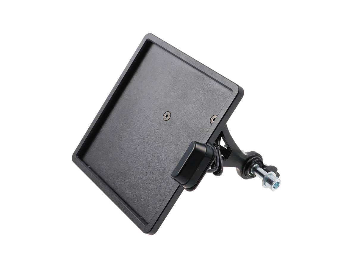 Slide-in frame side mount license plate holder austria 210 x 170 mm black powder coated 1 Cult-werk