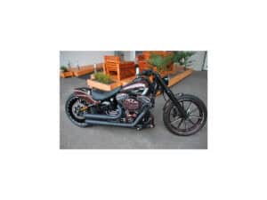 Slotted Air Filter Cover Gloss Black,  13-14 FXSBSE, 14-17 FXSB - Image 3