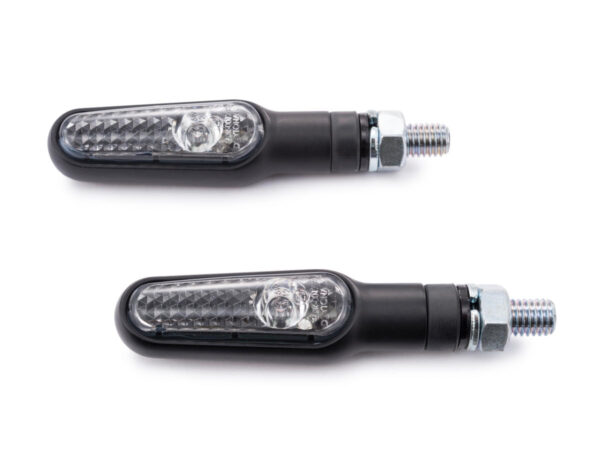 D-Light LED Turn Signal Black Clear LED