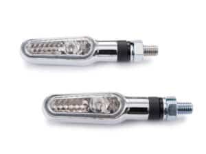 D-Light LED Turn Signal Chrome Clear LED