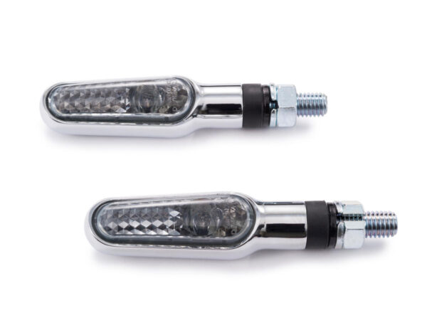 D-Light LED Turn Signal Chrome Smoke LED