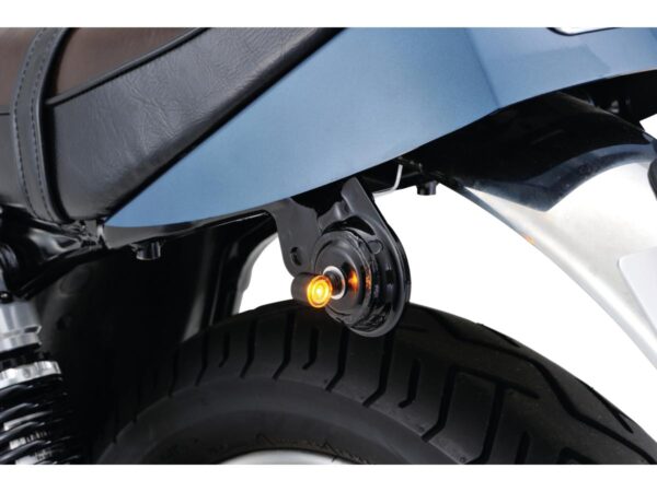 D-Light Mini 2 LED Turn Signal Black Clear LED