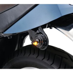 D-Light Mini 3 LED Turn Signal Black Clear LED