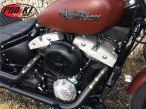 WTF Rocker Box Cover Shovel Style For Milwaukee Eight Raw, 18-24 Softail, 17-24 Touring, 17-24 Trike - Image 3