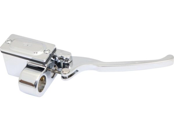 Custom Brake Master Cylinder Assembly With switch kit Aluminium Polished 5/8" 1" Single Disc