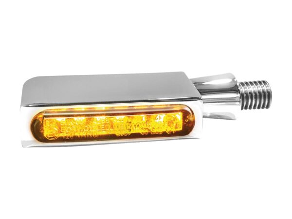 Blokk-Line LED Turn Signals Chrome Clear LED